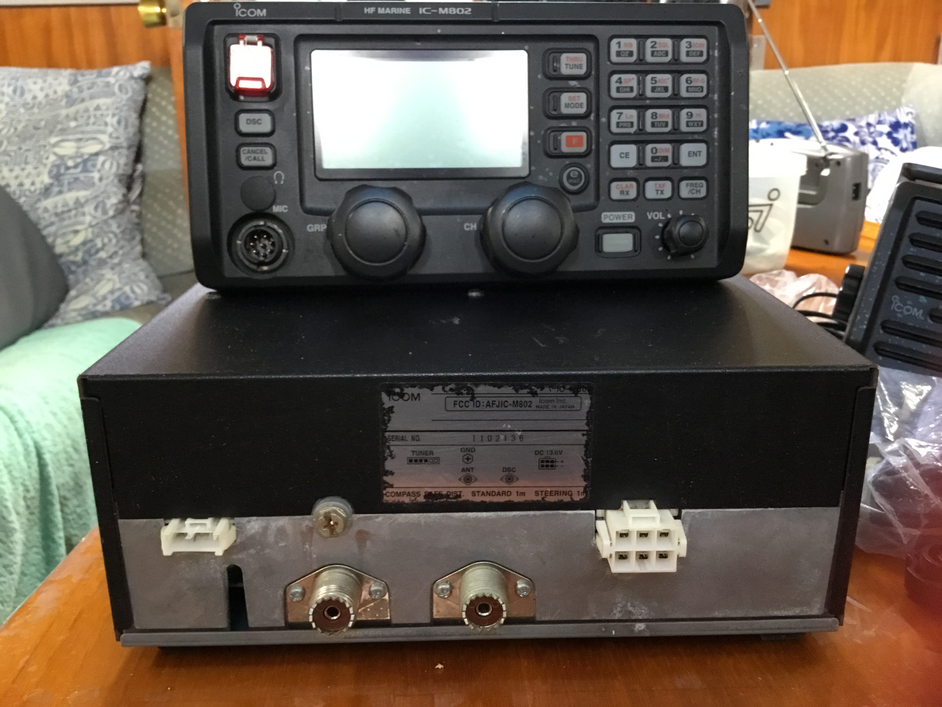 Radio BLU HF MARINE ICOM IC-802