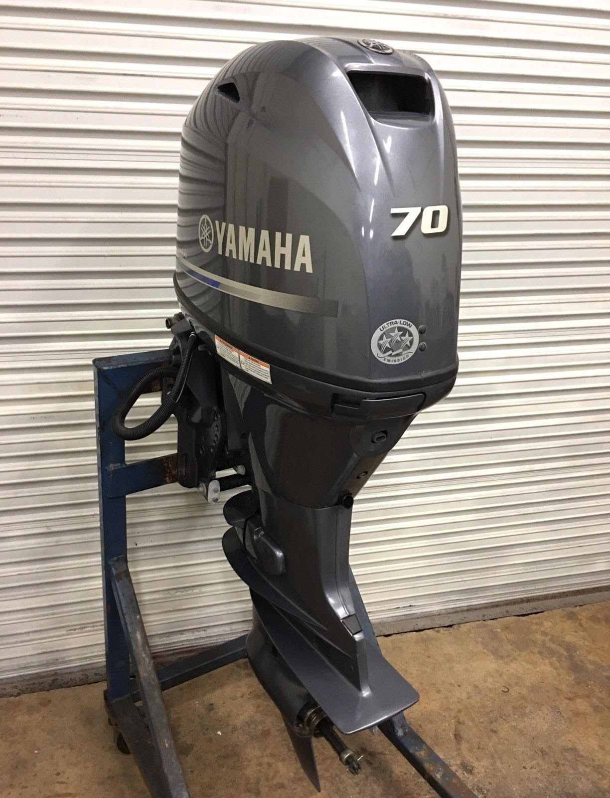 Slightly Used Yamaha 70HP 4-Stroke Outboard Motor Engine