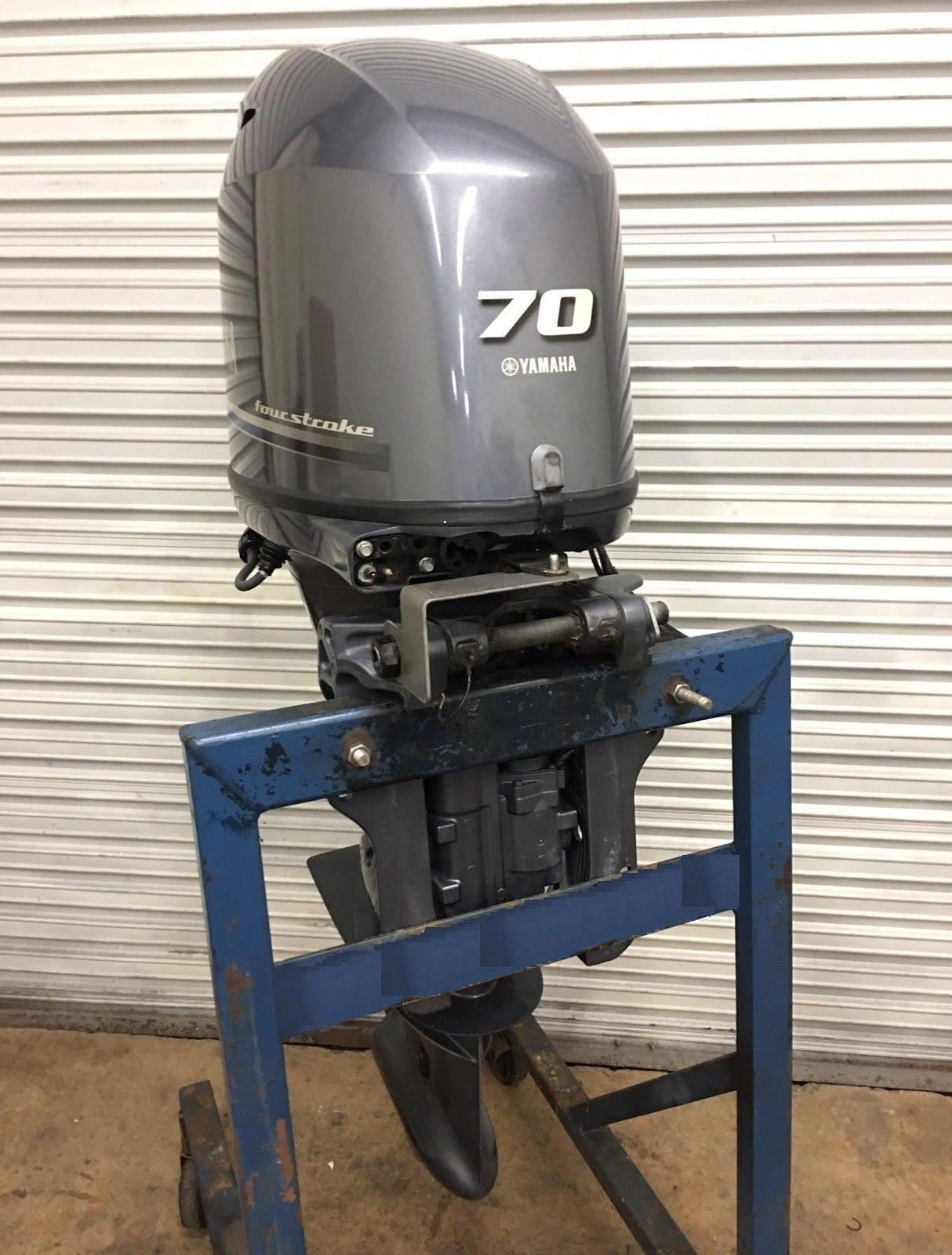 Slightly Used Yamaha 70HP 4-Stroke Outboard Motor Engine