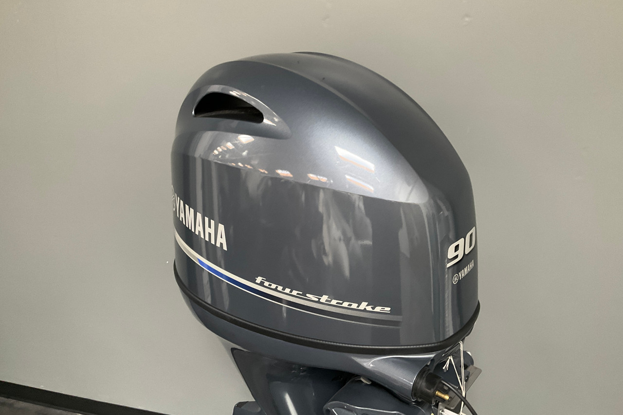 Slightly Used Yamaha 90HP 4-Stroke Outboard Motor Engine