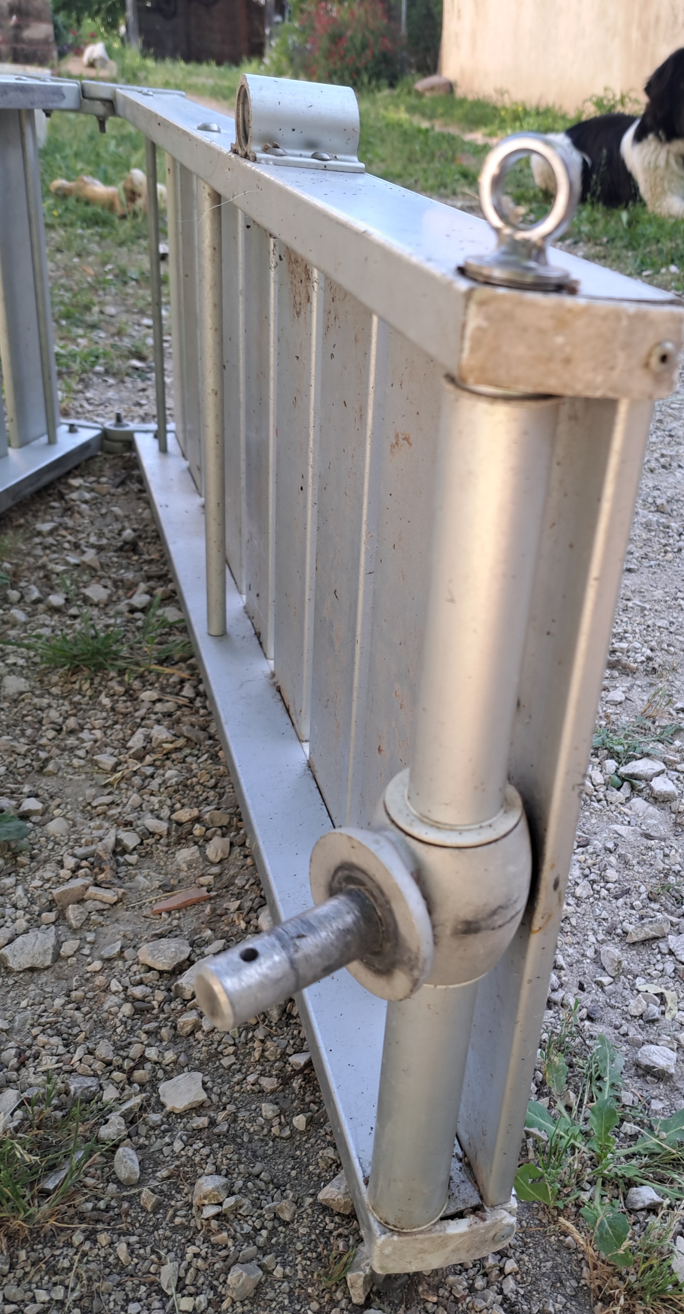 Passerelle alu pliable