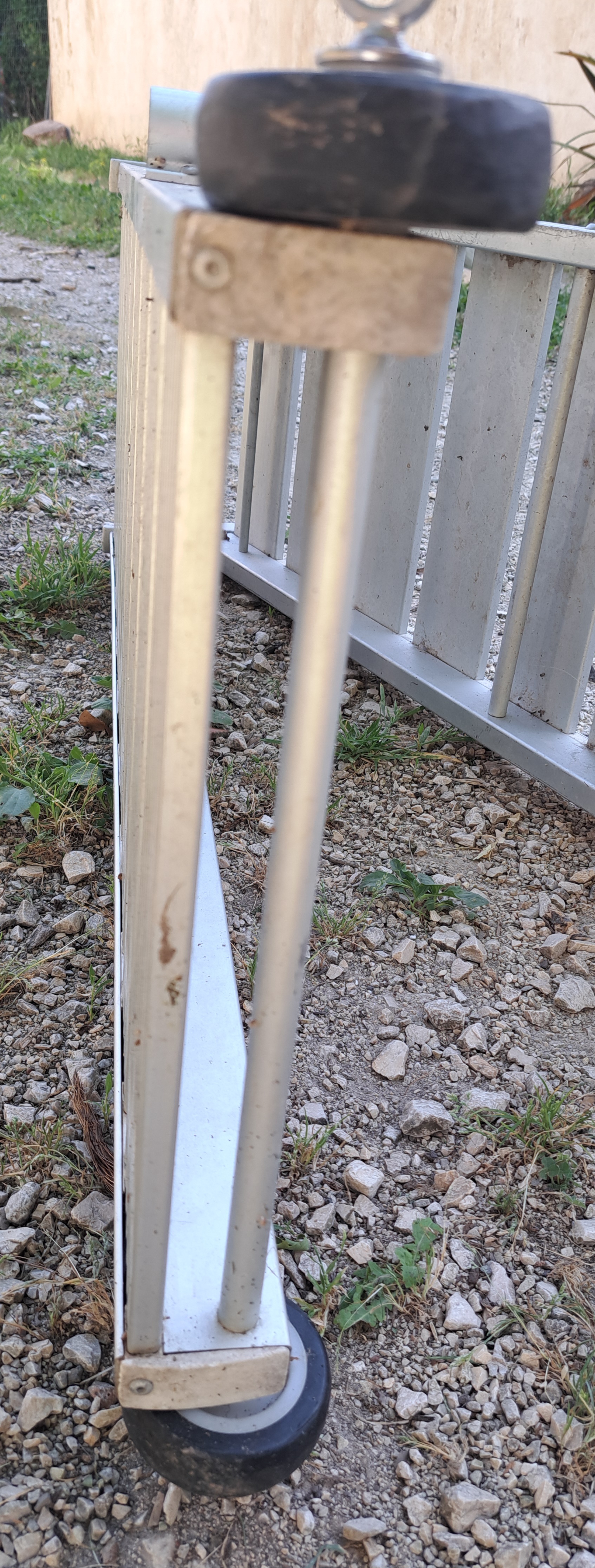 Passerelle alu pliable