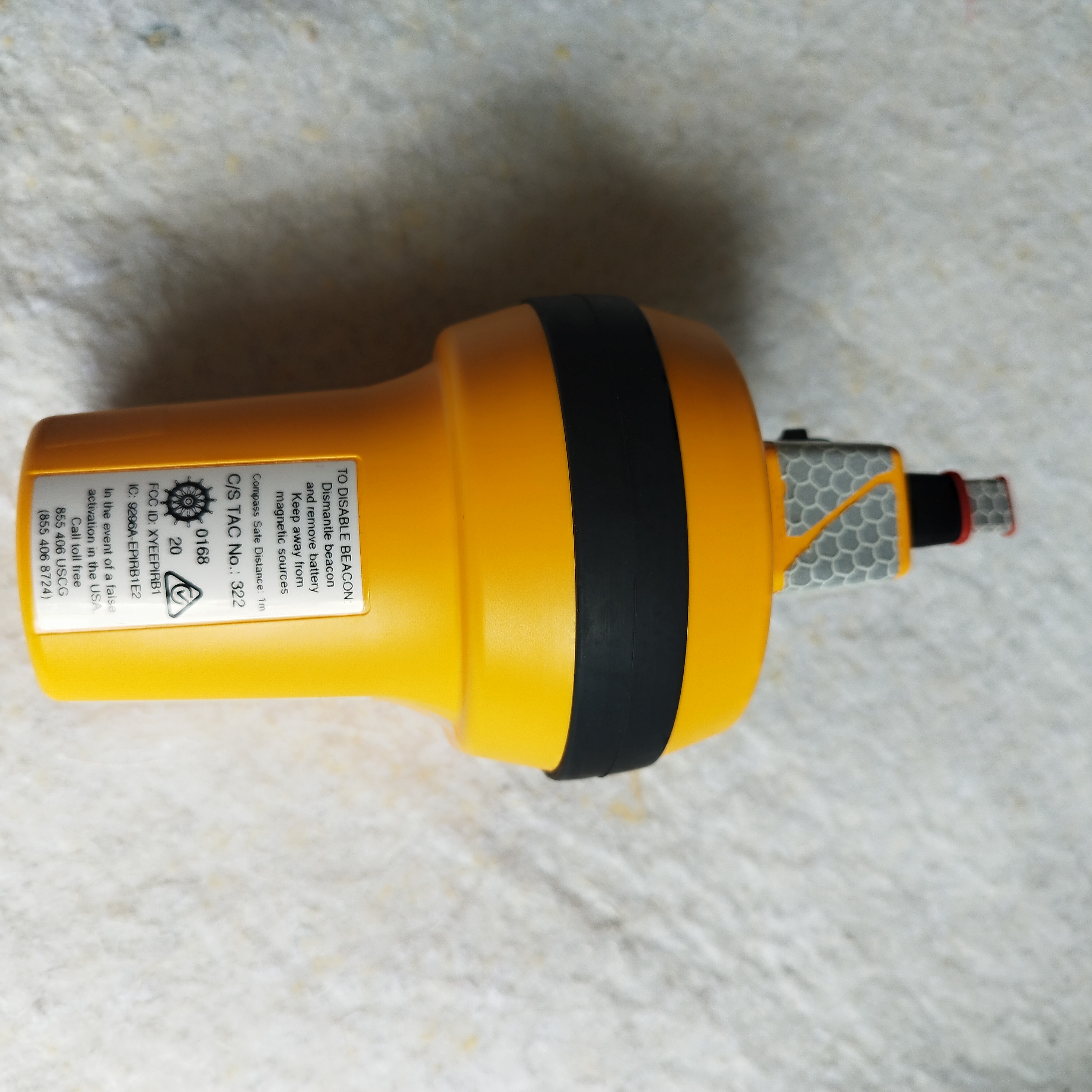 Balise EPIRB 1 Marque RescueMe